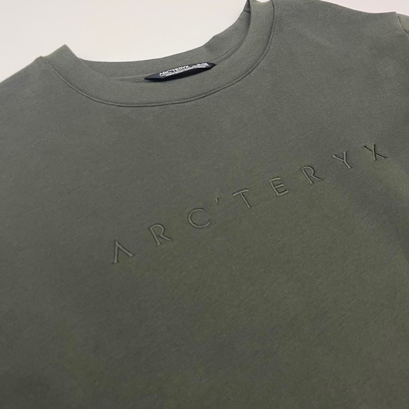 Arc’teryx Word Crew Sweatshirt Moonshadow Women’s Small size - Picture 4 of 7